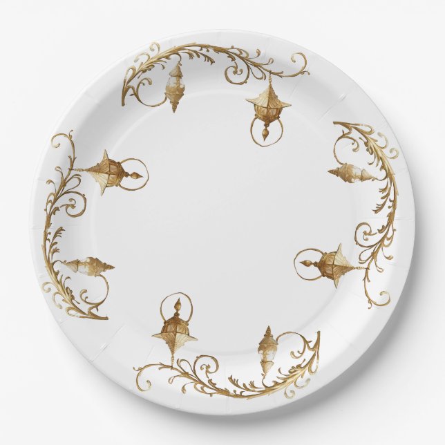 Christmas  paper plate (Front)