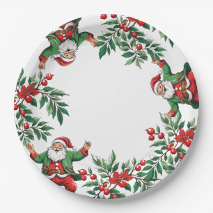Christmas  paper plate