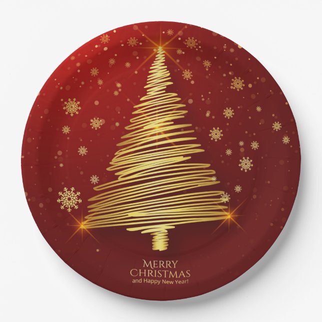 Christmas Paper Plate (Front)