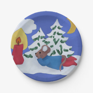Christmas Paper Plate