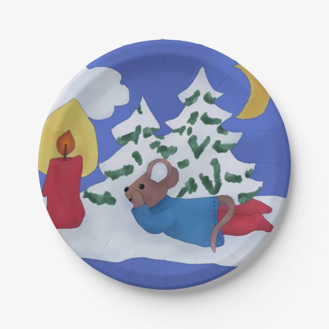 Christmas Paper Plate (Front)