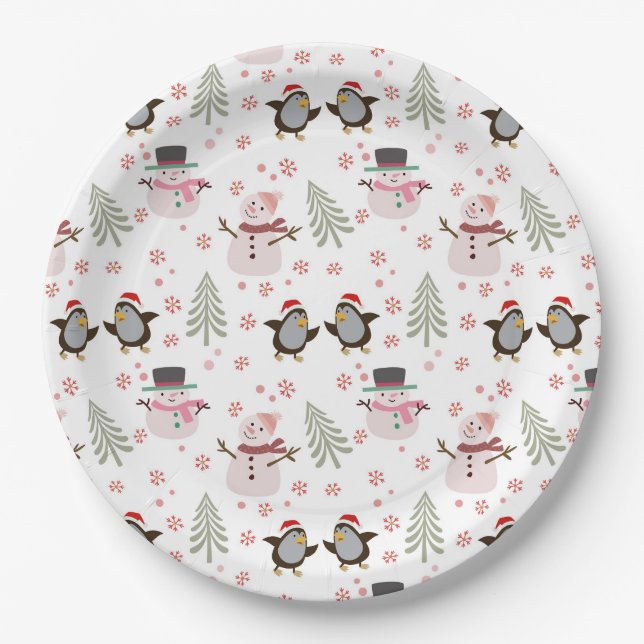Christmas Paper Plate (Front)