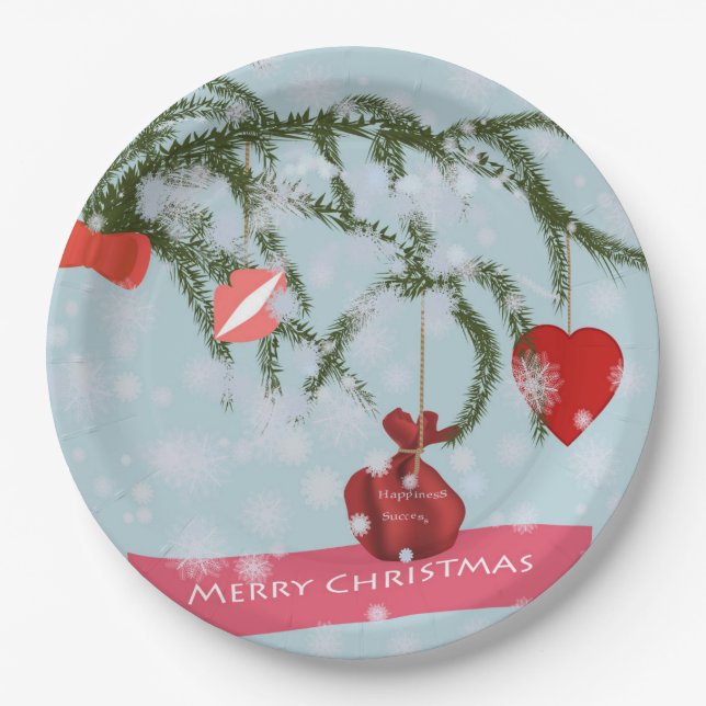 Christmas Paper Plate (Front)