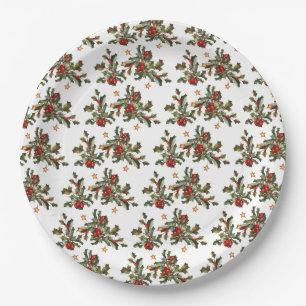 Christmas paper plate