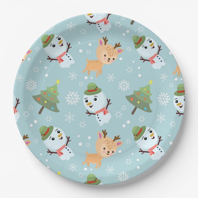 Christmas Paper Plate (Front)