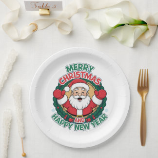 Christmas Paper Plates