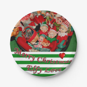 Christmas Paper Plates, Elf Plate