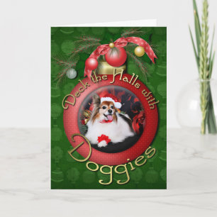 Christmas - Papillon - Sylvie Holiday Card