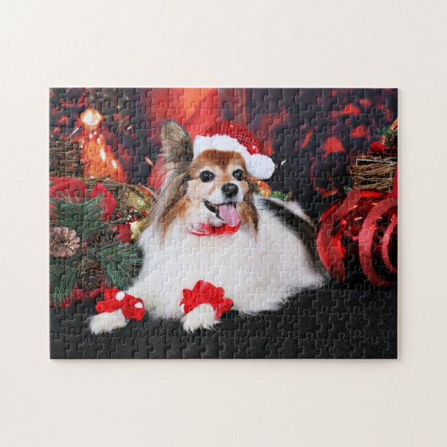Christmas - Papillon - Sylvie Jigsaw Puzzle (Horizontal)
