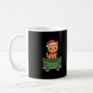 Christmas Parade Kitten Christmas Coffee Mug