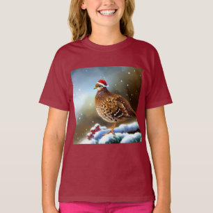 Christmas Partridge 2 T-Shirt