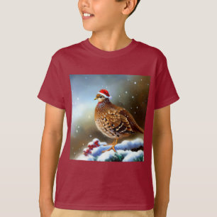 Christmas Partridge 2 T-Shirt