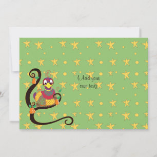 Christmas/Partridge 2sided/flat/card/& env 7"x5" Holiday Card