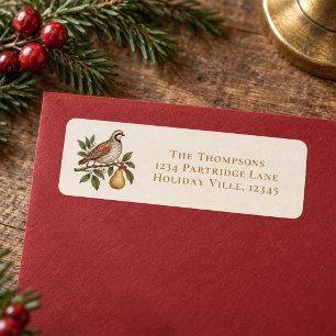 Christmas Partridge in a Pear Tree Elegant