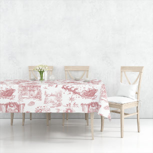 Christmas Party Chinoiserie Tablecloth