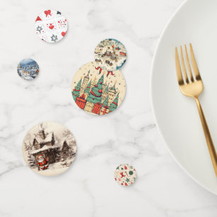 Christmas party confetti