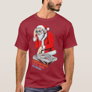 christmas party Disco Vintage 70s Dance Party dj T-Shirt