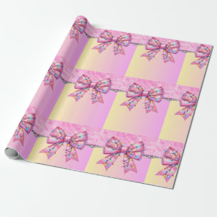 Christmas Party Drip Bling Festive Merry Xmas Ligh Wrapping Paper