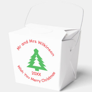 Christmas Party Favour Boxes 