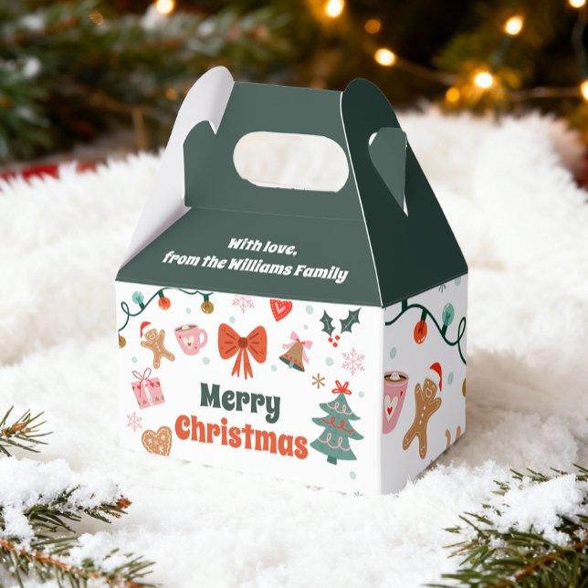 Christmas Party Favours Holidays Merry Christmas Favour Box (Creator Uploaded)