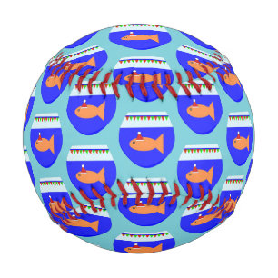 Christmas Party Goldfish Baseball