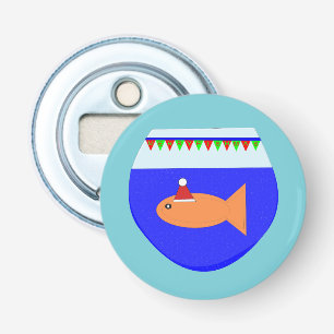 Christmas Party Goldfish Bottle Opener