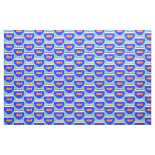 Christmas Party Goldfish Craft Fabric