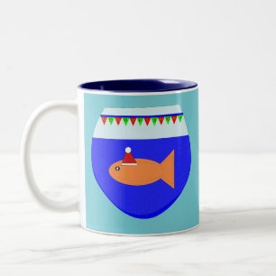 Christmas Party Goldfish Mug