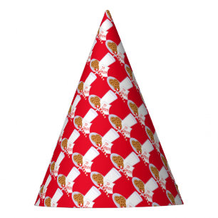 Christmas Party Hat/Santa's Cookies and Milk Hat