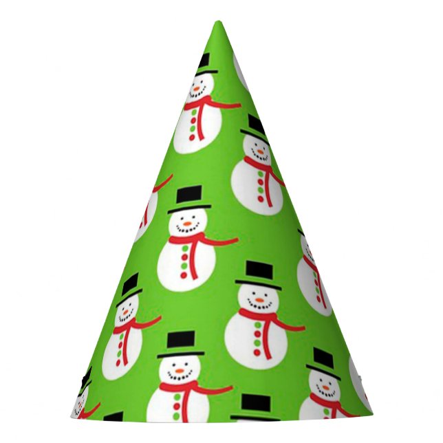 Christmas Party Hat/Snowmen Hat (Front)
