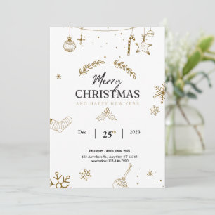 Christmas Party Holiday Party Kids christmas xmas Invitation