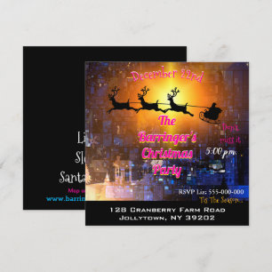  Christmas Party in the City Invitation