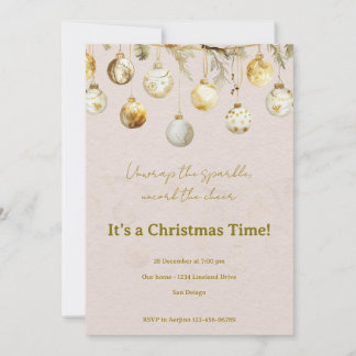 Christmas party  invitation