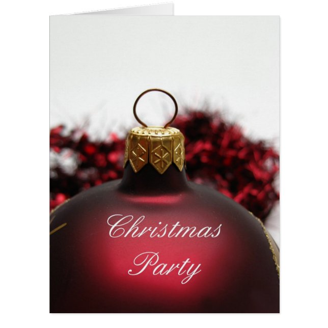 Christmas Party Invitation (Front)