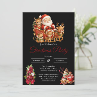 Christmas Party Invitation