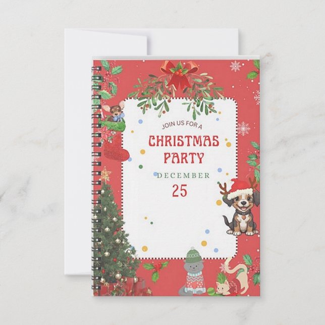 Christmas Party Invitation (Front)