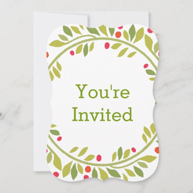 Christmas Party Invitation (Front)