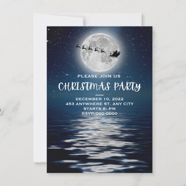 Christmas Party  Invitation (Front)