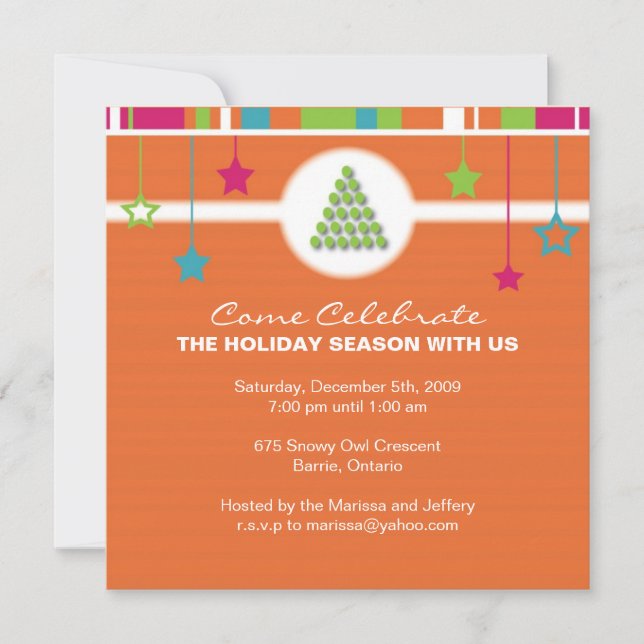 Christmas Party Invitation (Front)