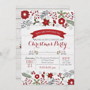 Christmas Party Invitation
