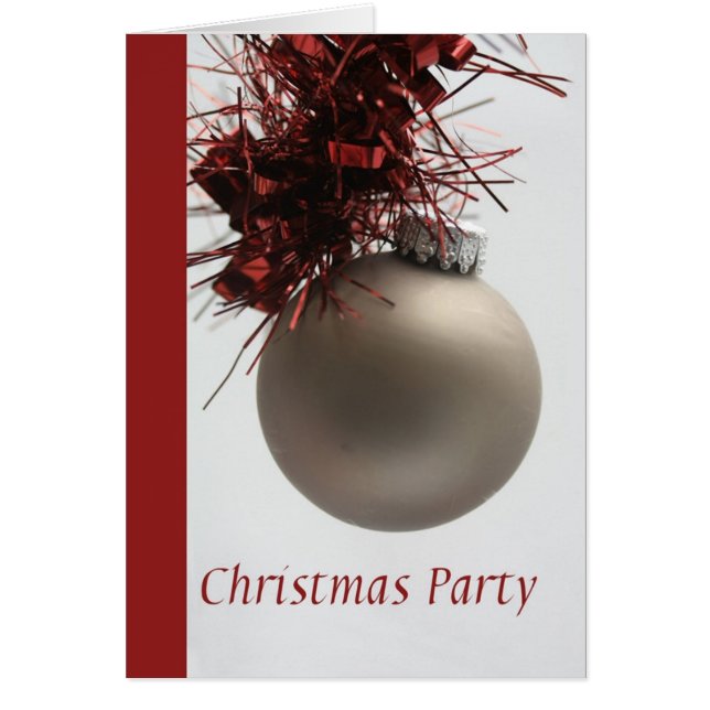Christmas Party Invitation (Front)