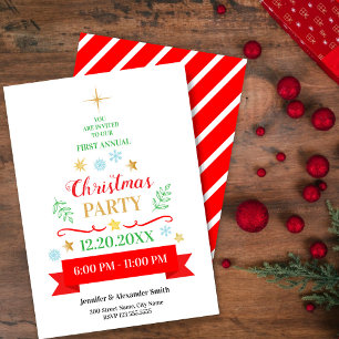 Christmas Party Invitation