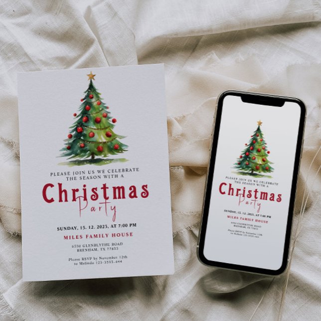 Christmas Party Invitation (Creator Uploaded)