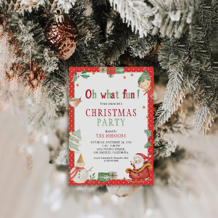 Christmas Party Invitation
