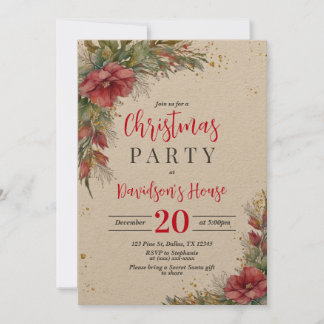 Christmas Party Invitation