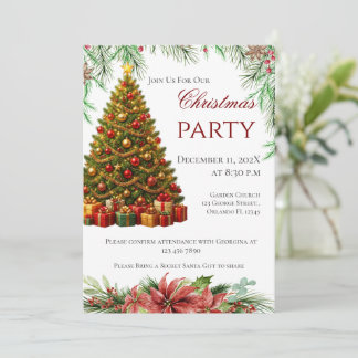 Christmas Party Invitation