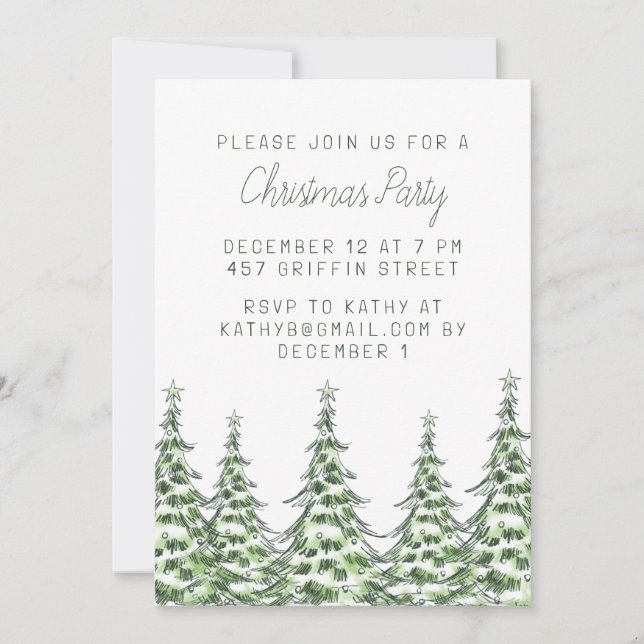 Christmas Party Invitation (Front)