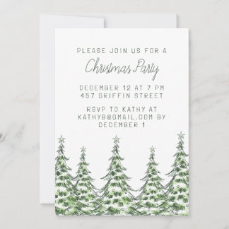 Christmas Party Invitation
