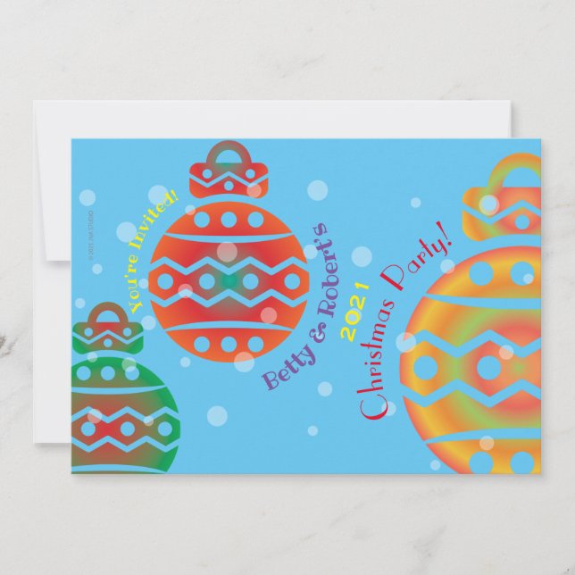 Christmas Party Invitation (Front)