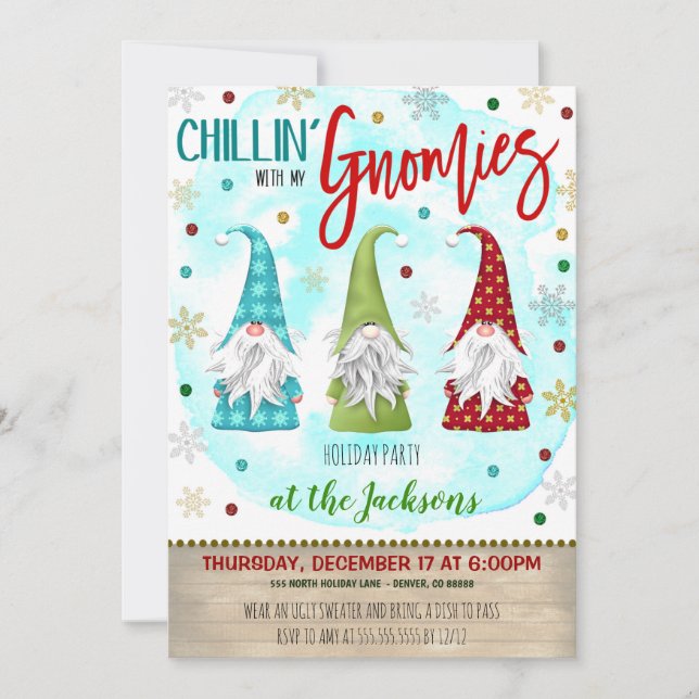 Christmas Party Invitation (Front)